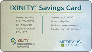 IXINITY savings